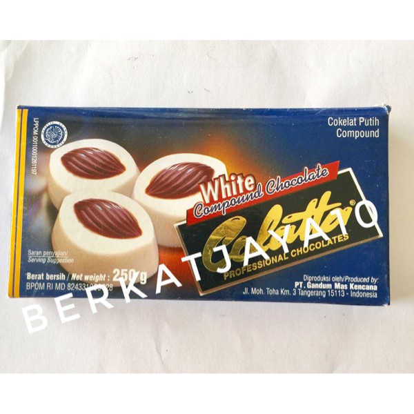 Jual Colatta White Chocolate Compound Collata Coklat Putih Leleh 250 Gr | Shopee Indonesia