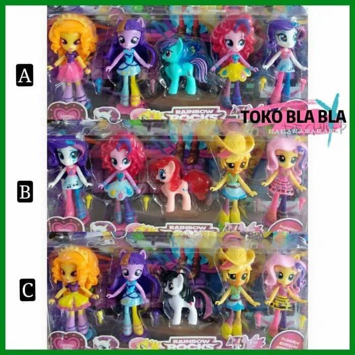 Jual Mainan Anak Perempuan Boneka Figure My Little Pony Equestria Girl Berkualitas Indonesia|Shopee Indonesia