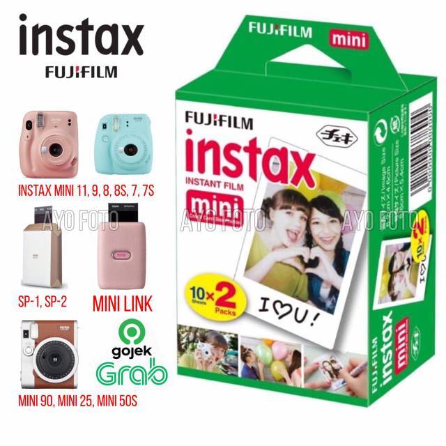 Jual 20 Sheet Fujifilm Instax Paper / Isi Ulang Kertas Foto Instax Polaroid | Shopee Indonesia