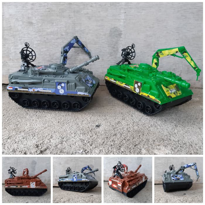 Jual Mainan Tank Anak Edukatif - Mobil Mobilan Panser Tentara Edukasi | Shopee Indonesia