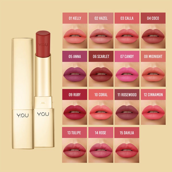 Jual Y.o.u Color Stay Matte Lipstik Shopee Indonesia