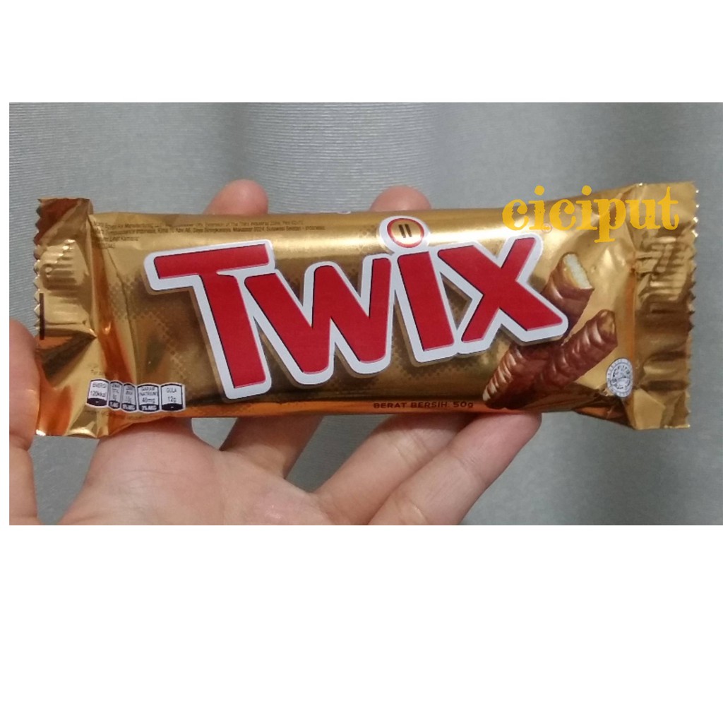 Jual Twix Chocolate Bar 50 G | Shopee Indonesia