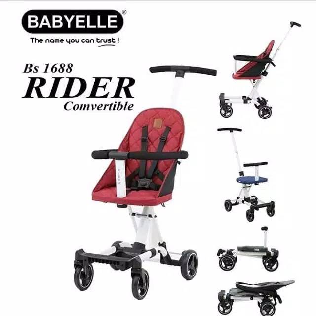 Kereta Stroller Baby Elle Rider Convertible S1688 Shopee