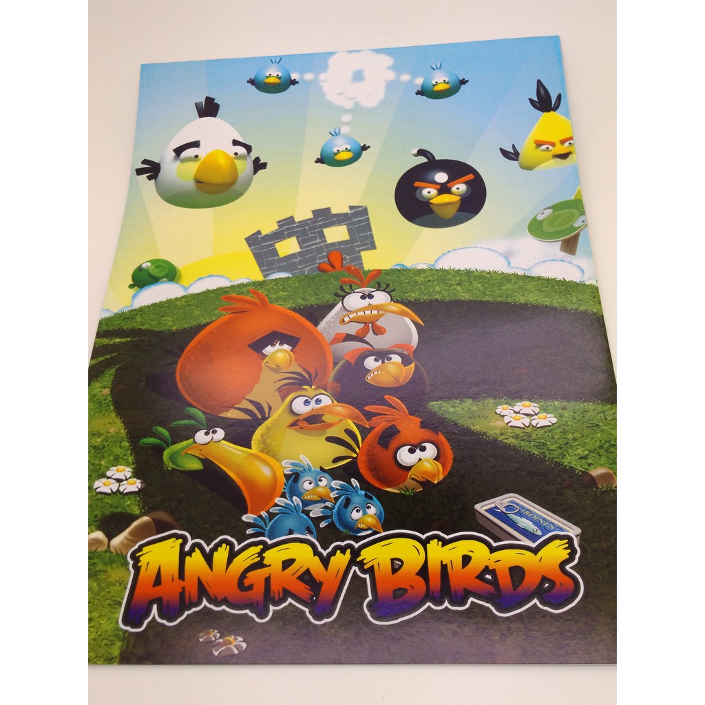 Mewarnai Gambar Angry Bird Gambar Mewarnai Menarik