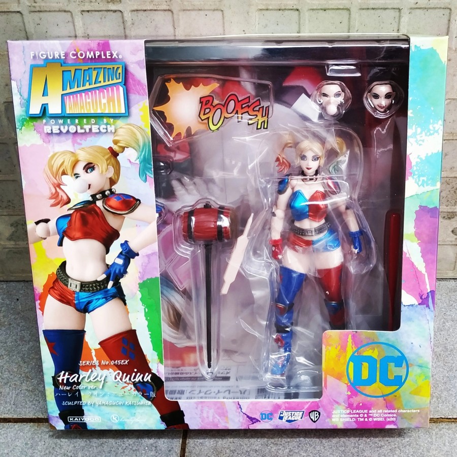 Jual KAIYODO REVOLTECH AMAZING YAMAGUCHI HARLEY QUINN NEW COLOR VERSION
