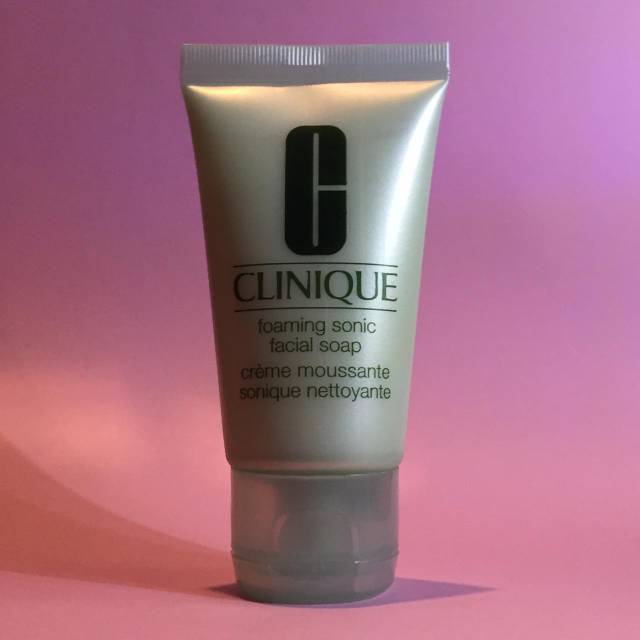 Jual Clinique Foaming Sonic Facial Soap 30Ml // Clinique Sabun Cuci Muka | Shopee Indonesia