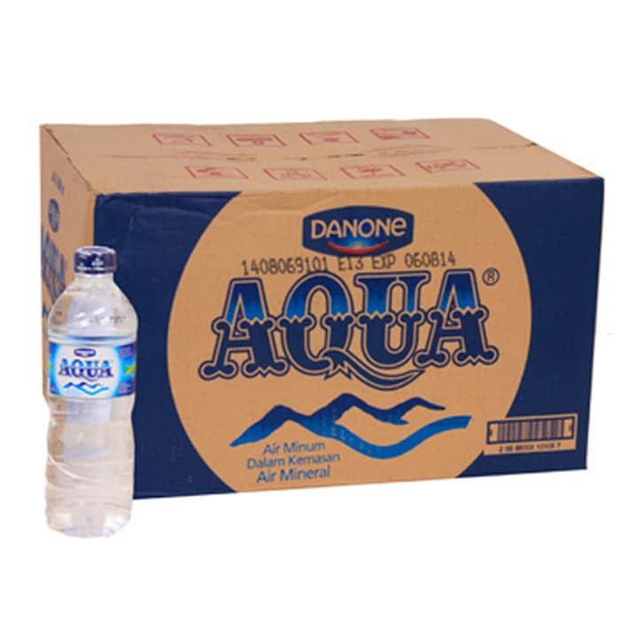 AQUA 600 ML 1 dus Shopee Indonesia