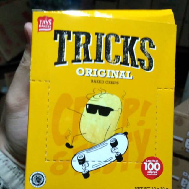 Tricks Snack Kentang Netto 20 Gram x 10 Pcs Shopee Indonesia