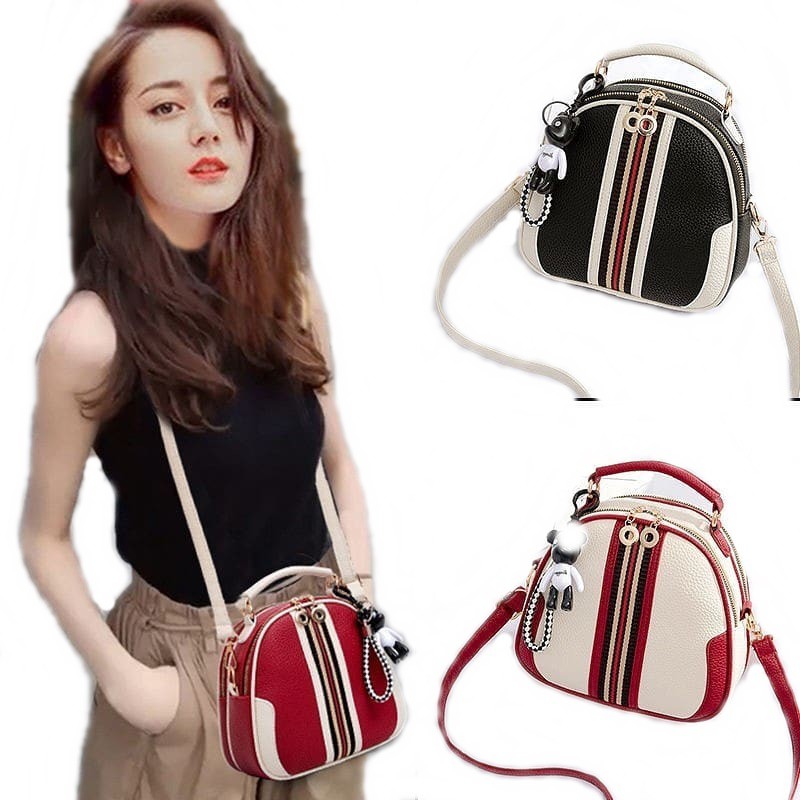Women's fashion synthetic leather bag
