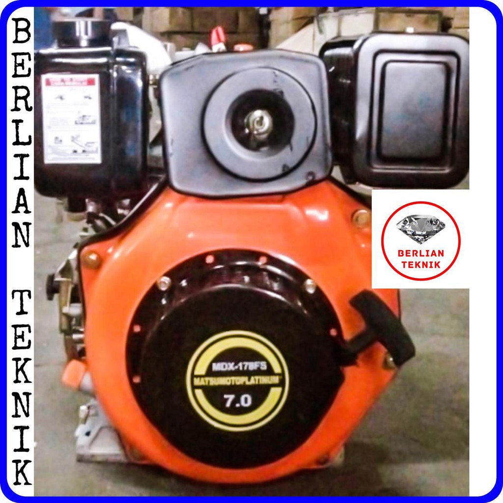 Mesin Penggerak Solar Engine Diesel Matsumoto 7 HP Lambat Shopee Indonesia