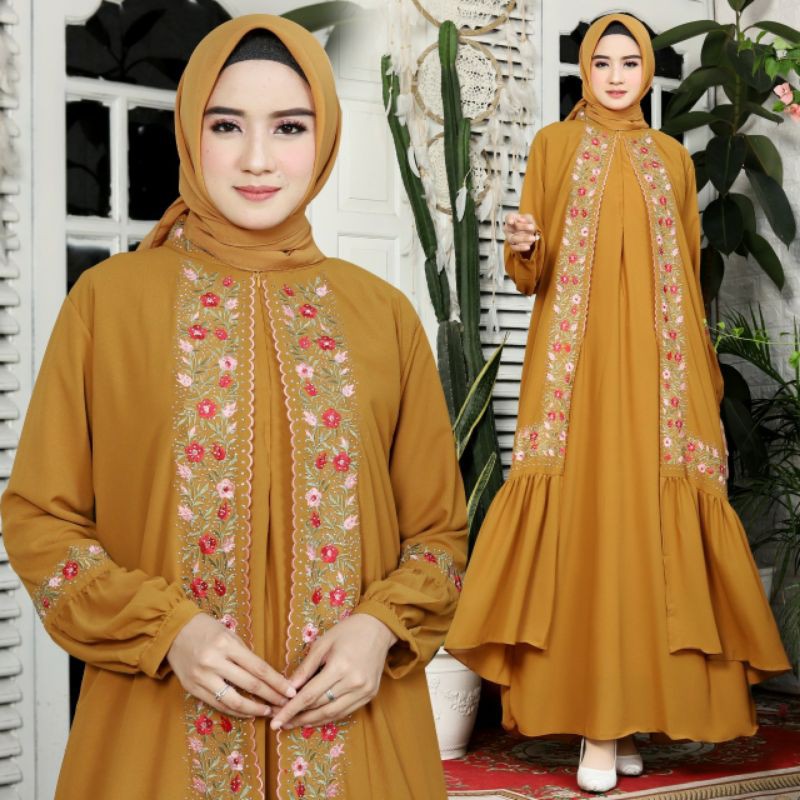 Model Baju Gamis Babydoll Untuk Pesta Baby Doll Gaun Shop Clothing