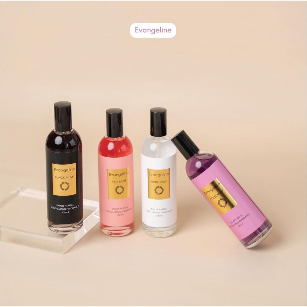 Jual EVANGELINE EDP PARFUM MUSK SERIES PENGIRIMAN HANYA DAERAH KALBAR