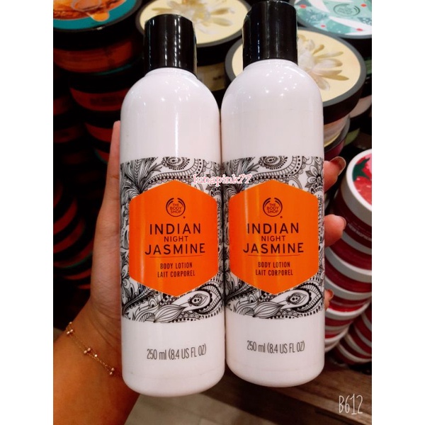Jual The body shop indian night jasmine lotion 250 ml Shopee Indonesia