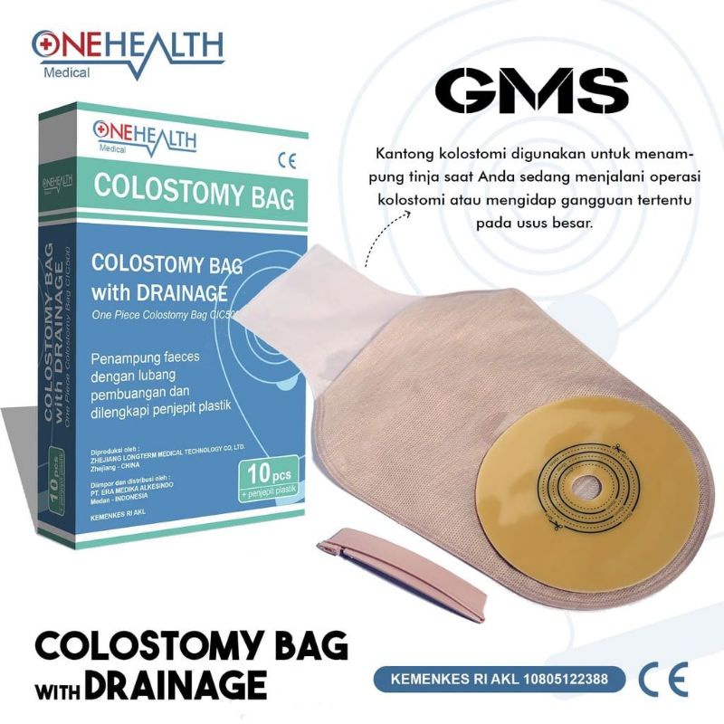 Jual Colostomy Bag General Care / Onehealth Per Pcs / Kantong Kolostomy