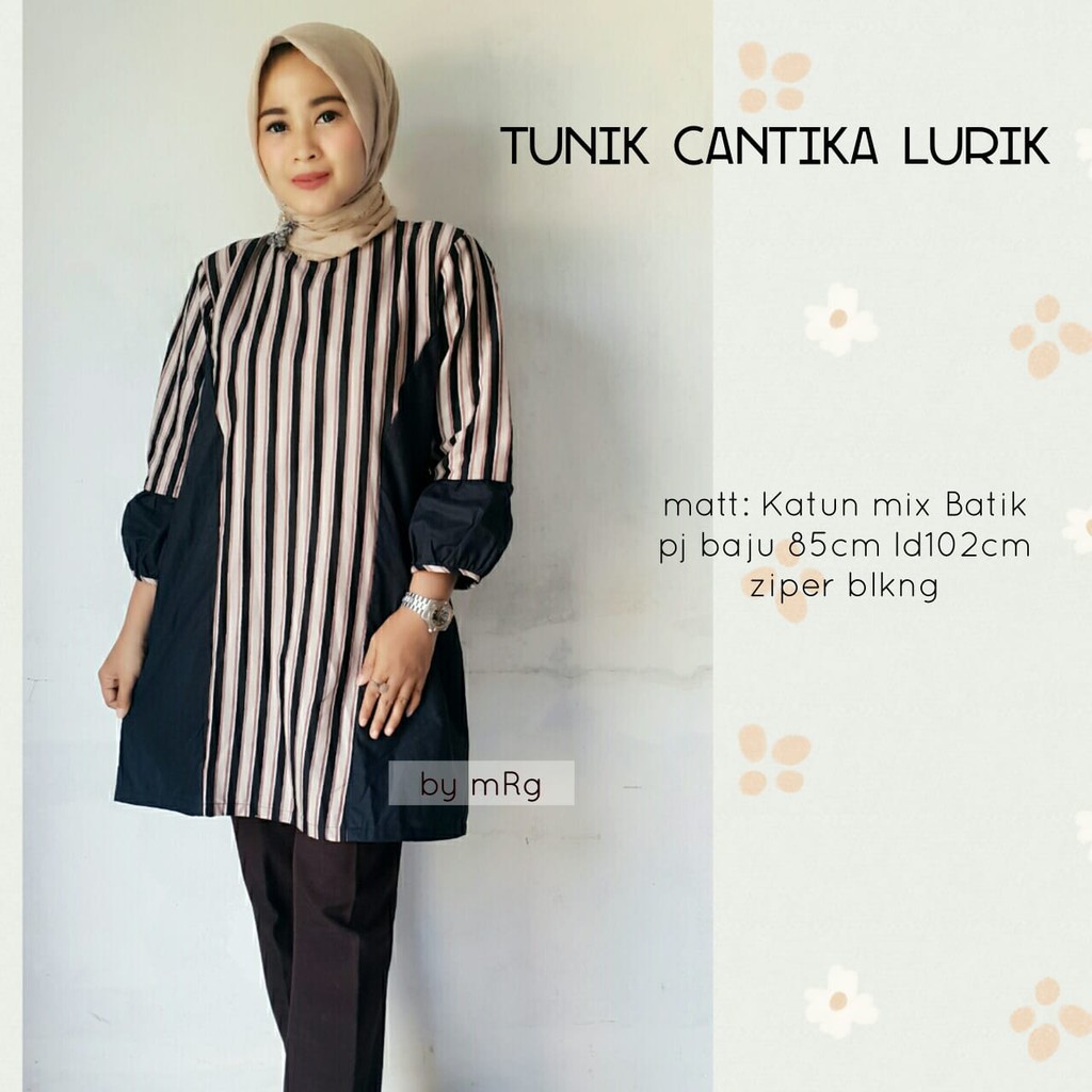 Image de Eau Desain Baju Lurik Wanita Modern