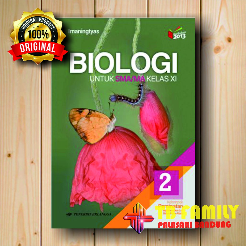 Buku Biologi Irnaningtyas SMA KLS 11 PEMINATAN Penerbit