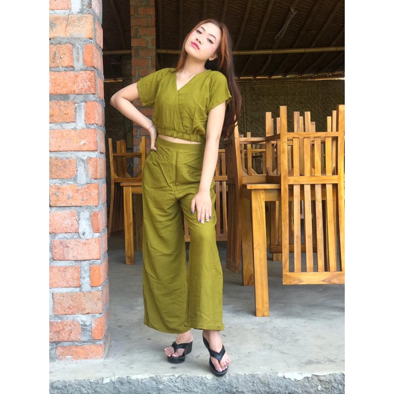 Setelan Silang Polos | Shopee Indonesia