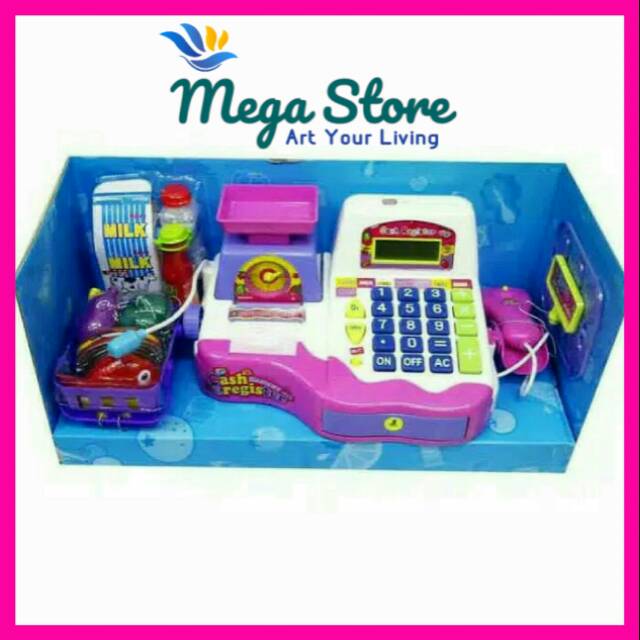 Jual Jual Mainan Kasir Kasiran Anak Perempuan Supermarket Uang Uangan Pretend Play Murah Cewek Edukatif | Shopee Indonesia