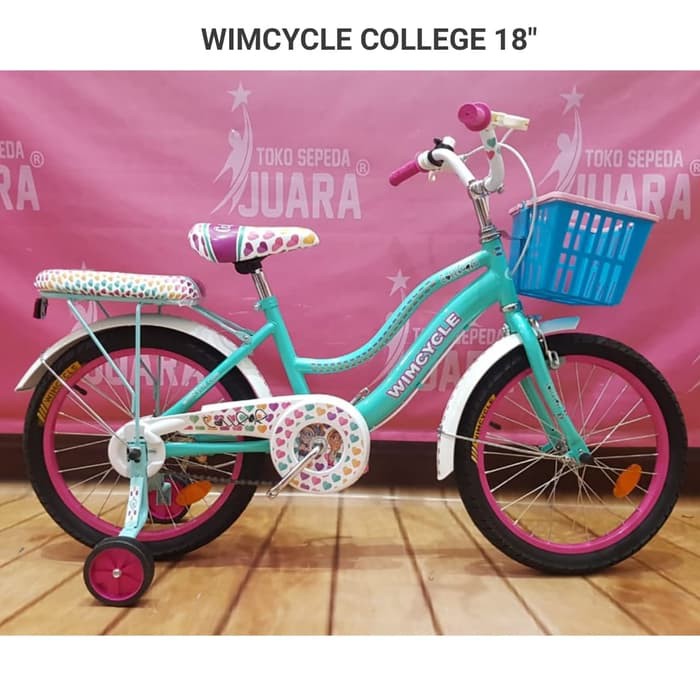 Harga Sepeda Wimcycle Sepeda Anak Perempuan 10 Tahun Roda 2 SEPEDAPUL