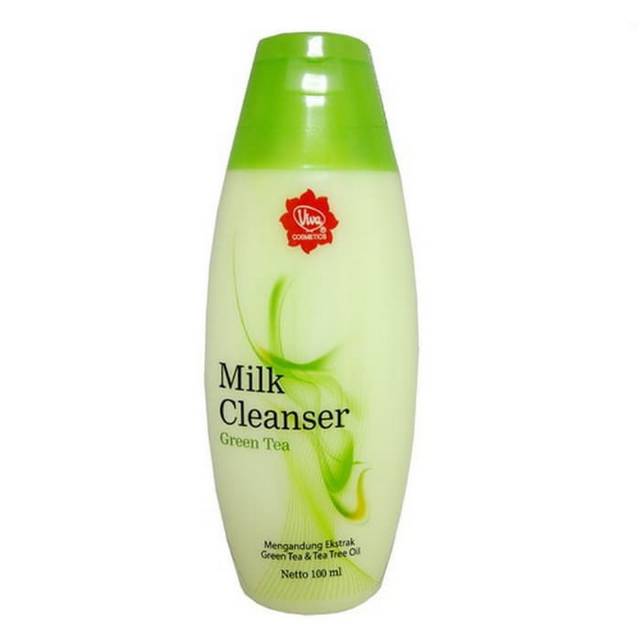 Jual VIVA MILK CLEANSER Green Tea 100 ml Shopee Indonesia