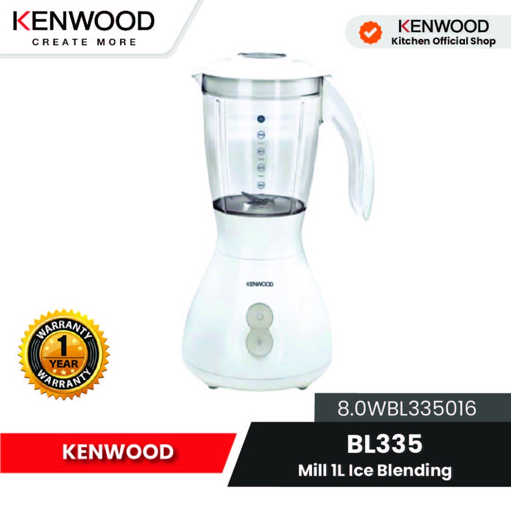 Jual Kenwood Blender BL335 + Mill 1L Ice Blending
