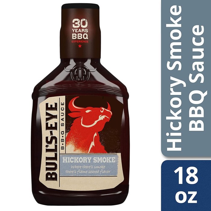 Jual Bulls Eye Hickory Smoke BBQ Barbecue Sauce Saus Barbekyu Marinade