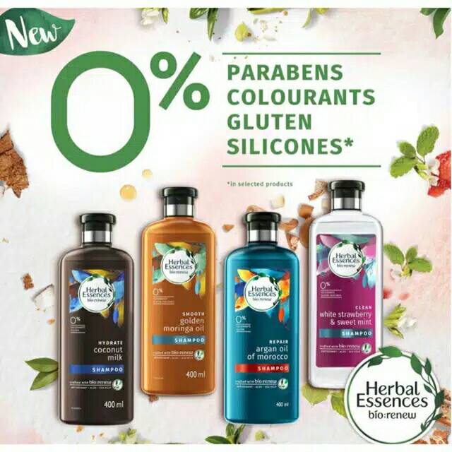 Jual Herbal essences shampoo 400ml Indonesia