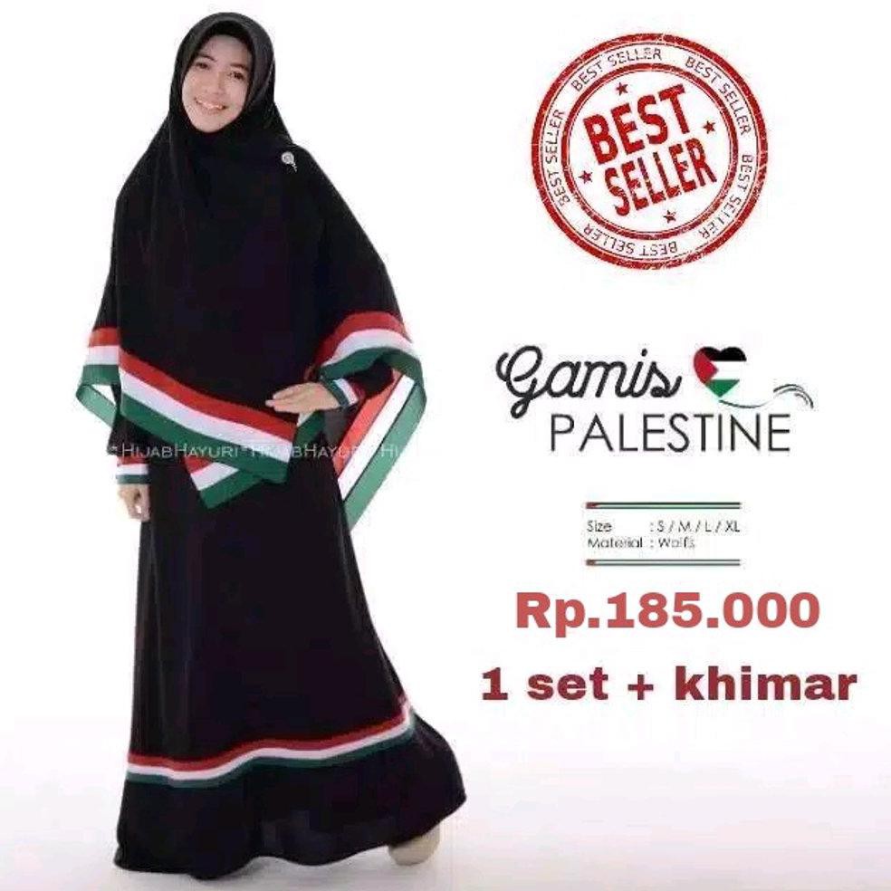 30+ Ide Keren Gamis Palestina Shopee Rise Upon Stars
