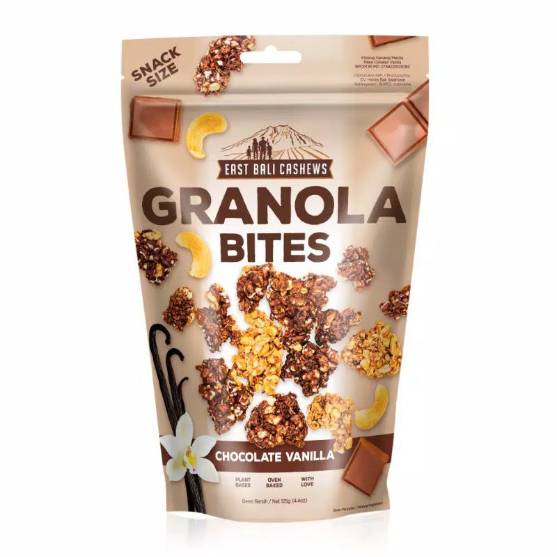 Jual YAVA Granola Chocolate Vanilla 125 gr Shopee Indonesia