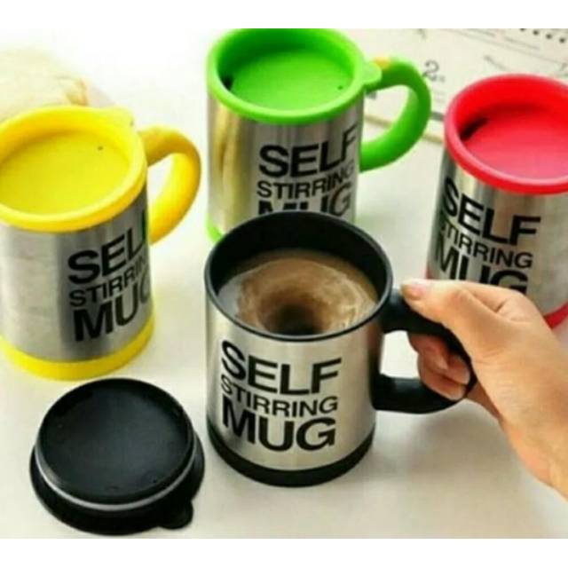 Jual SELF STIRRING MUG/ GELAS MUG PENGADUK OTOMATIS ELECTRIK  Indonesia|Shopee Indonesia