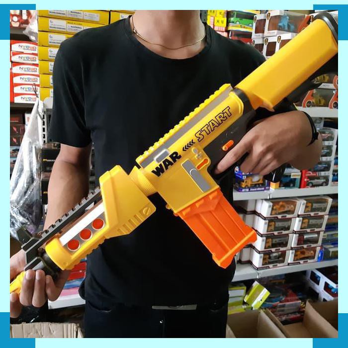 Jual Murah Mainan Anak Laki Laki Tembakan Senjata Nerf Soft Bullet X Gun Blaster | Shopee Indonesia