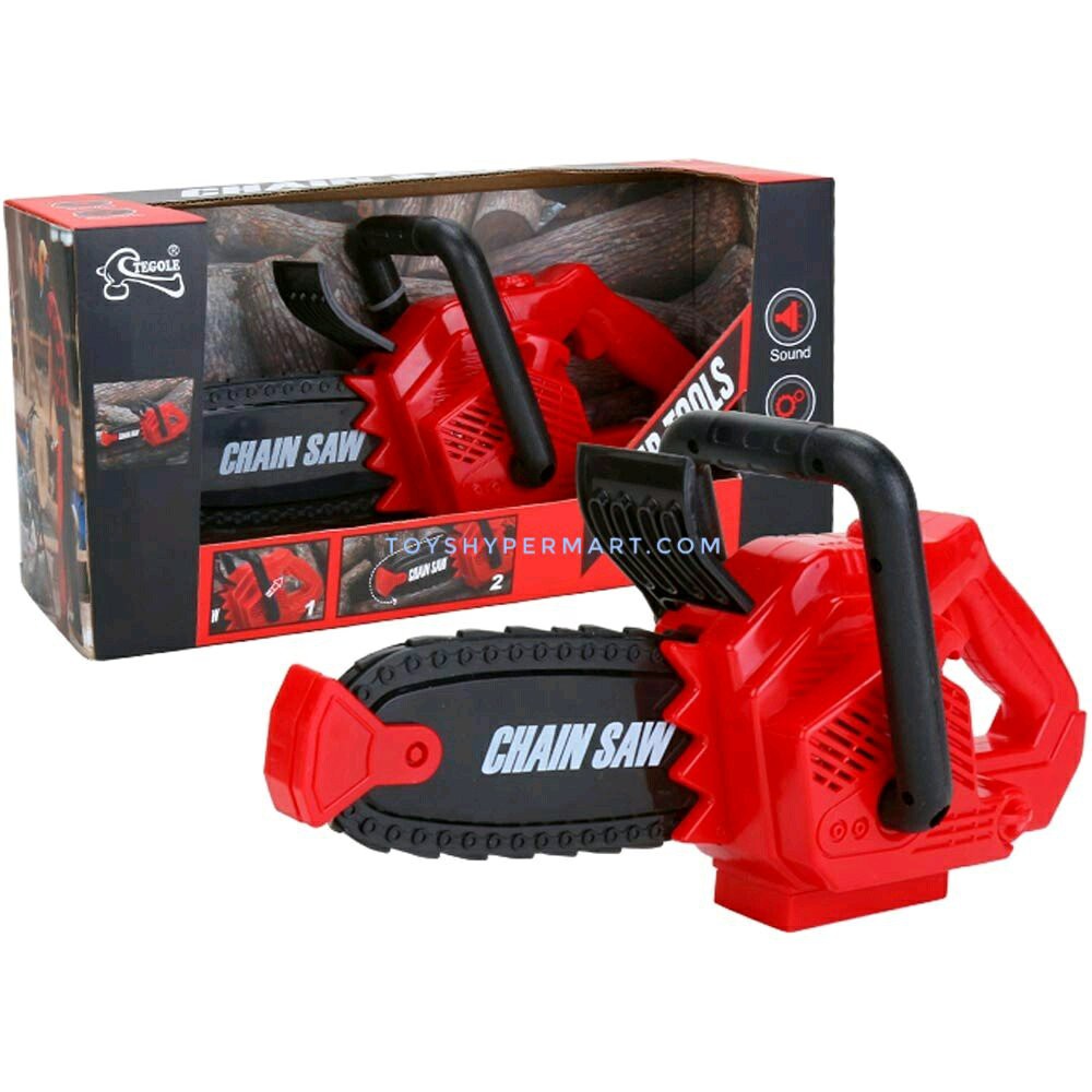 Jual Promo Ori Power Tools Electric Chainsaw Toy Mainan Gergaji Mesin Cahain Saw Murah | Shopee Indonesia