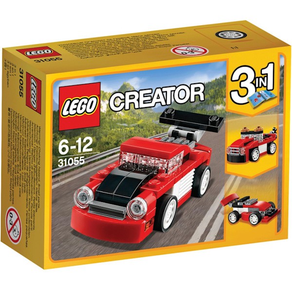 Jual Lego Creator Red Racer (Dus Kecil) 31055 Mobil Balap Racing Car ( Dus Mulusssss ) | Shopee Indonesia