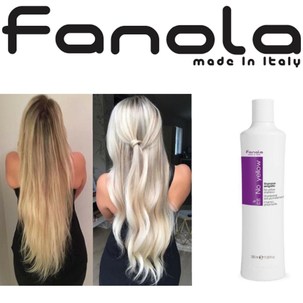 Jual Fanola Shampoo 1000Ml No Yellow / Silver Shampoo Grey Ori!! | Shopee Indonesia