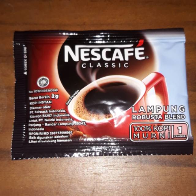 Jual Nescafe coffe classic/kopi hotel/sachet/kopi hitam/kopi murni