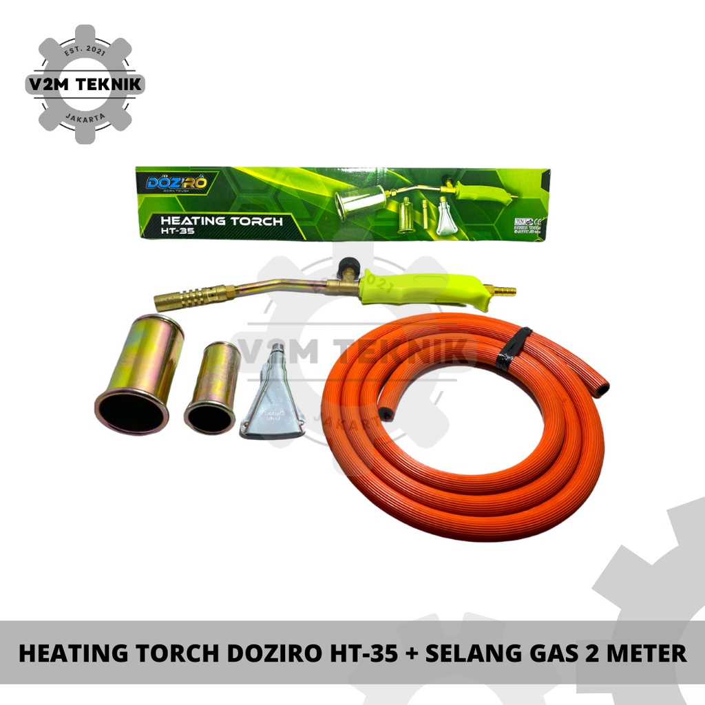Jual DOZIRO Heating Torch Gas LPG HT35 / Alat Bakar Las Blender 3