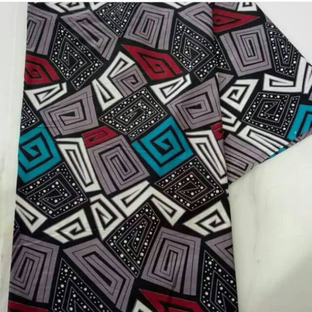 HT KAIN BATIK MOTIF ABU G DAN EMBOS / BATIK ASLI PEKALONGAN / BATIK ORI