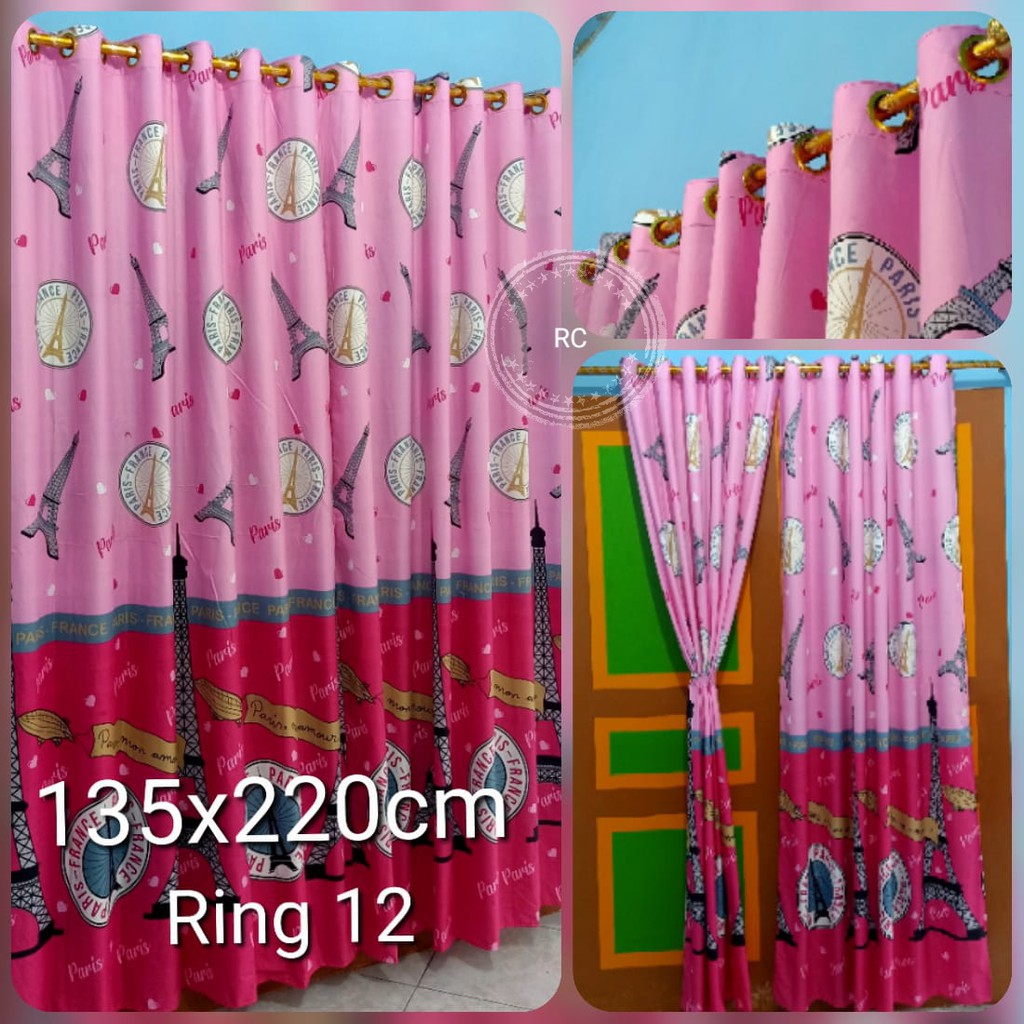 Ayo diborong!!Gorden home made gorden ring 12 gelombang 6 1 kg muat 3
