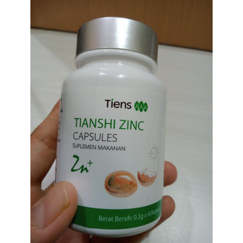Jual TIENS TIANSHI ZINC CAPSULES PENAMBAH NAFSU MAKAN Shopee Indonesia
