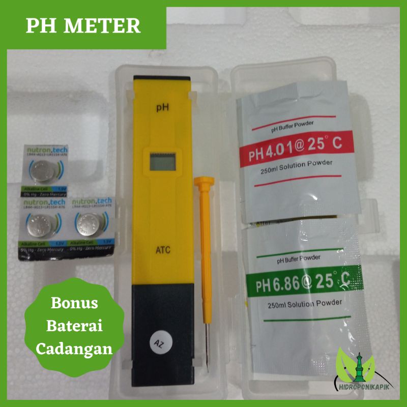 Jual PH Meter Digital Tester Alat Ukur Keasaman Cairan Air Hidroponik