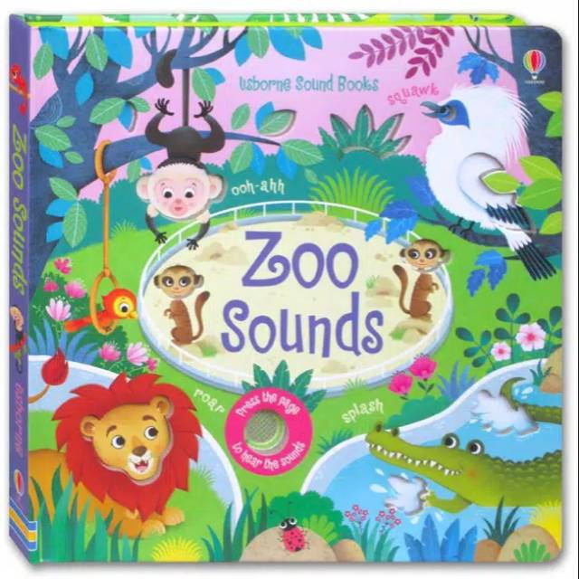 Usborne Zoo Sounds Sound Books Shopee Indonesia