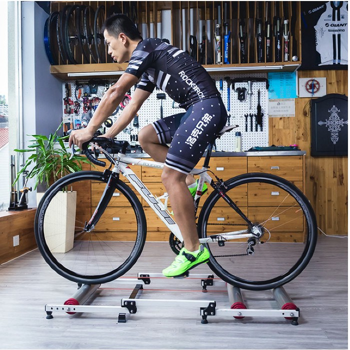 Jual Rockbros Bike Trainer Sepeda Lipat Mtb Road Bike Silent Roller Lipat 3 | Shopee Indonesia