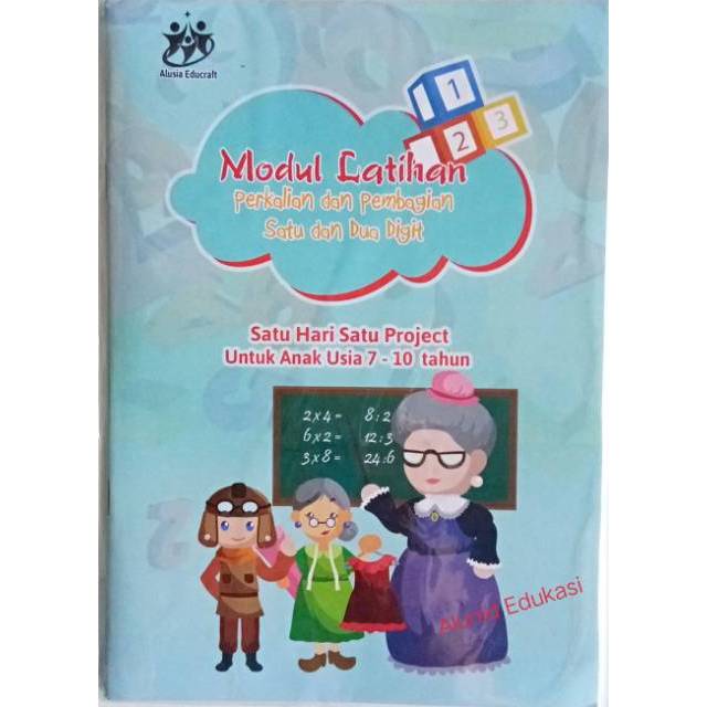 Buku Anak Perkalian Pembagian Modul Latihan Berhitung Matematika Murah |  Shopee Indonesia