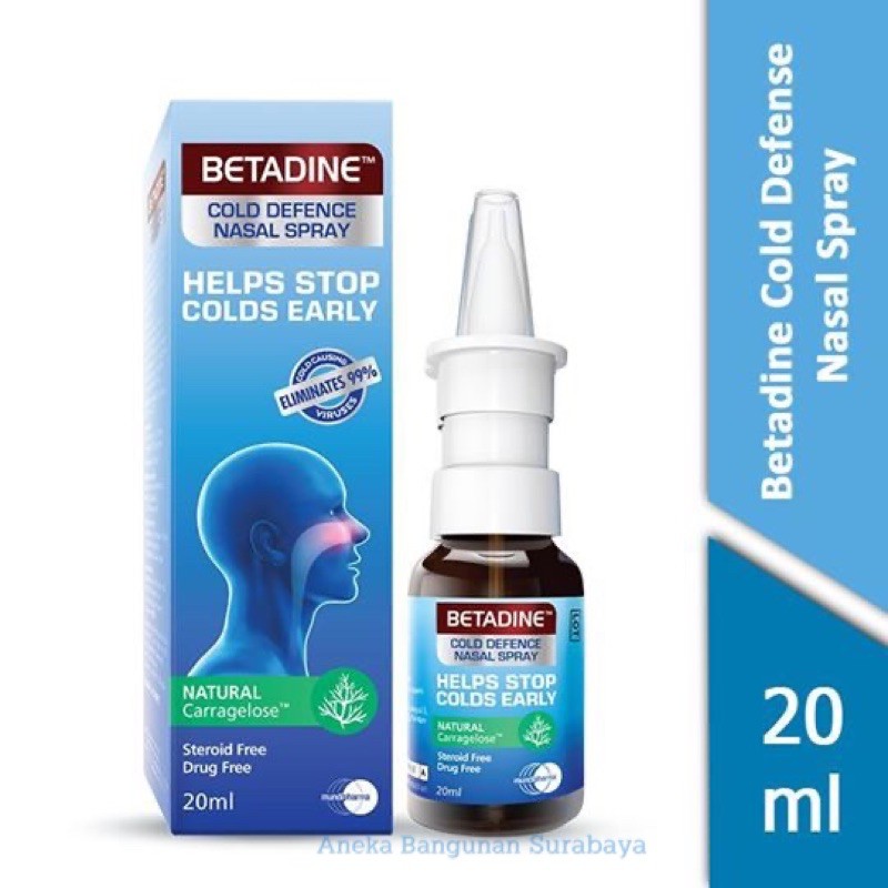 Jual Betadine Nasal Spray | Betadine Sore Throat Adult Import Indonesia|Shopee Indonesia