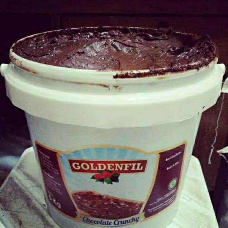 Jual Goldenfil Cokelat Crunchy 250Gr Repack Kiloan Goldenfil Coklat Krunci Goldenfil 100G | Shopee Indonesia