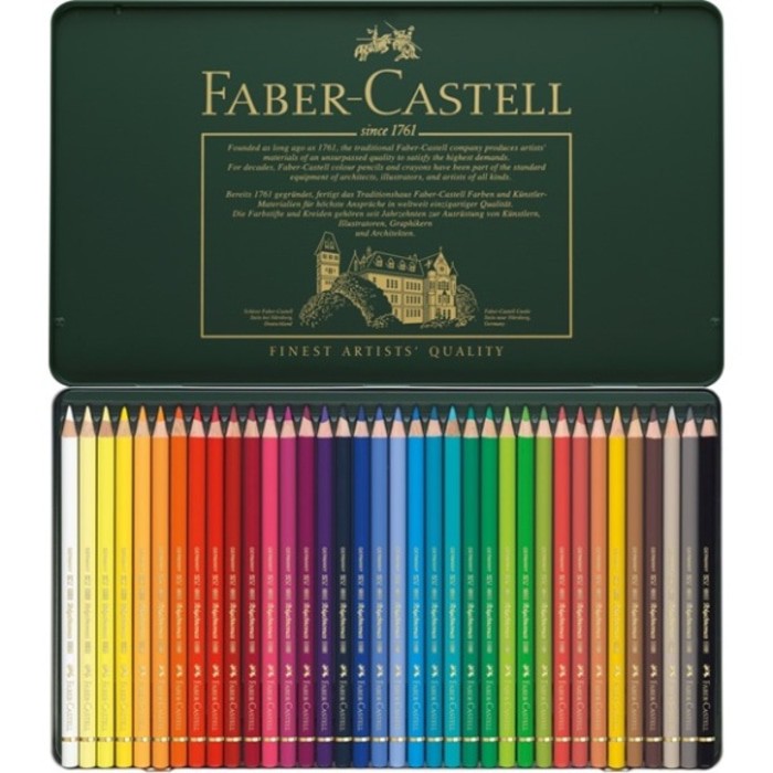 Jual Faber-Castell Polychromos Pencil 36 Tin Indonesia|Shopee Indonesia