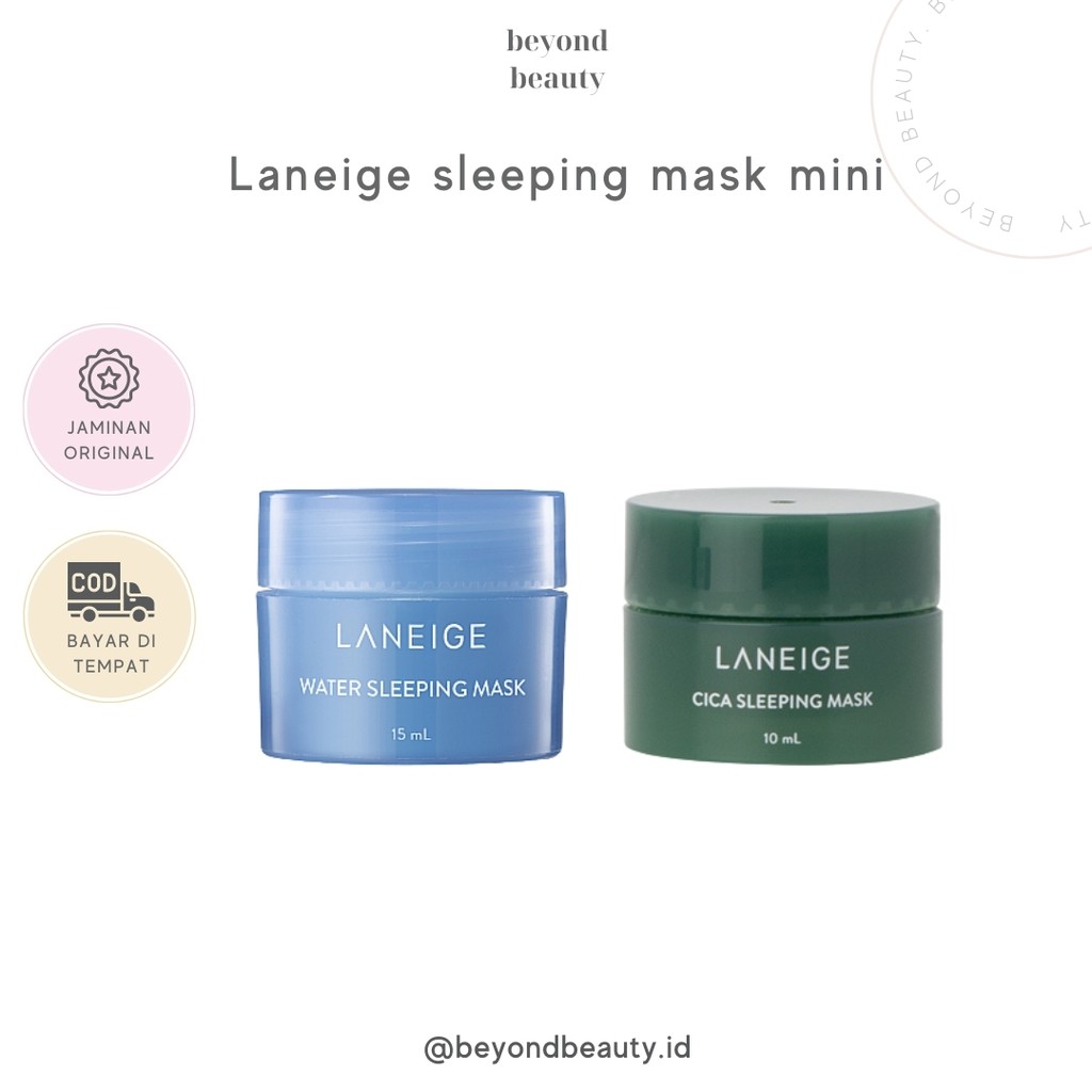 Jual Laneige Water Sleeping Mask Mini / Cica Sleeping Mask Mini