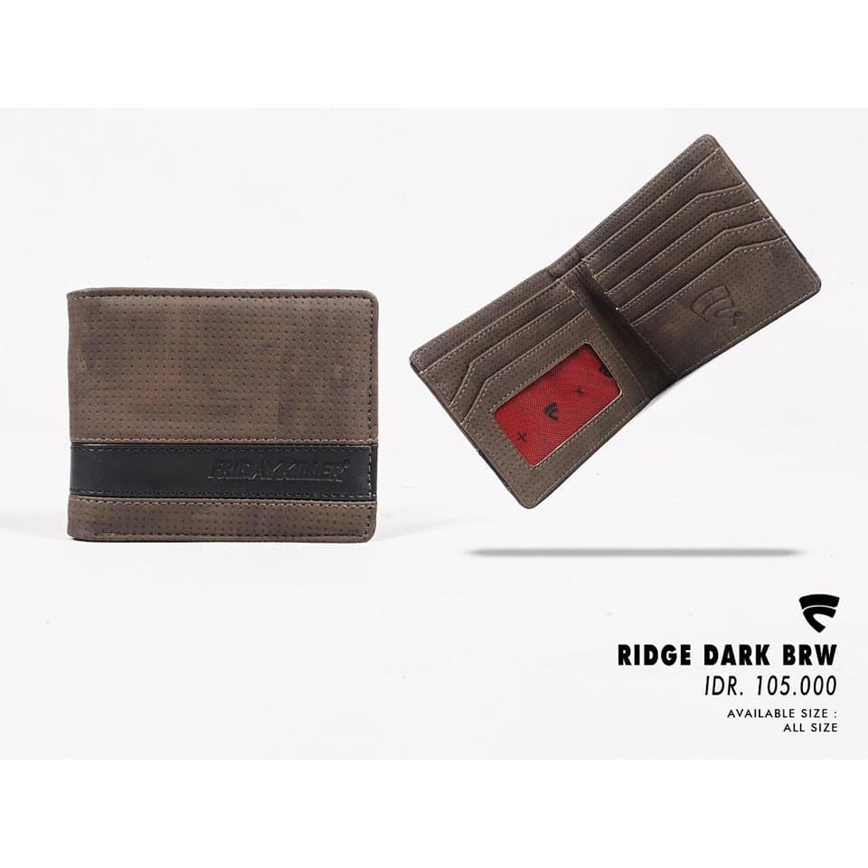Dompet FRIDAY KILLER "RIDGE DARK BROWN" fridaykiller_store Shopee Indonesia