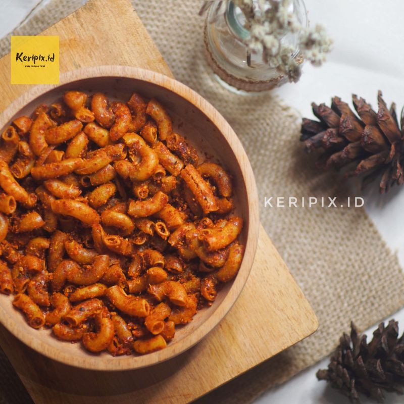 Makaroni Kemasan Pouch 70gr Keripix.id Shopee Indonesia