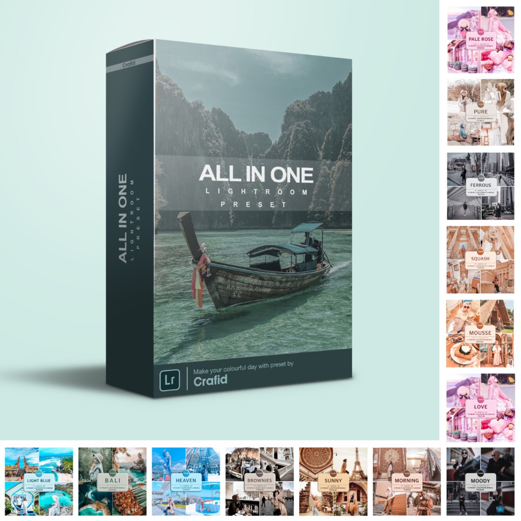 PRESET 2000+ ALL IN ONE 2021 PRESET LIGHTROOM Shopee Indonesia